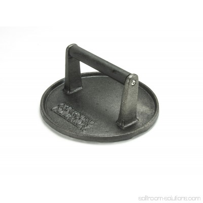 Charcoal Companion Cast Iron 7-Inch Diameter Grill Press, Round 564871479
